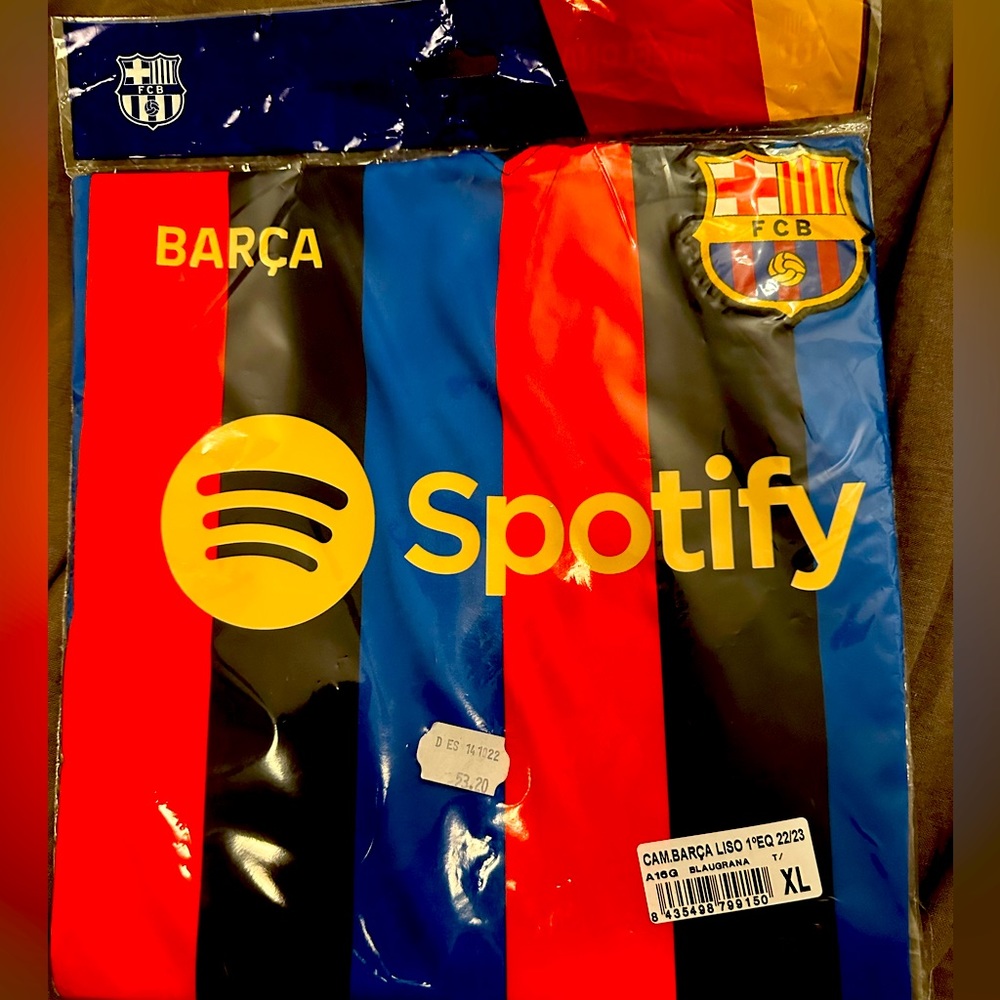 FCB SPOTIFY JERSEY